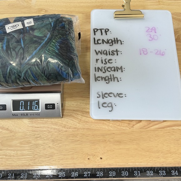 Women‎ Y2K Crushed Velvet Babydoll Top 1X Blue Green Empire Waist 3/4 Sleeve - Picture 10 of 10